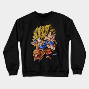 super saiyan 3 Crewneck Sweatshirt